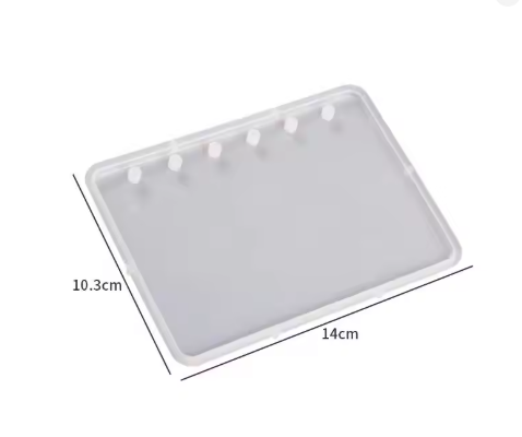 Notebook Cover Resin Silicone Mold for UV Epoxy Crafts