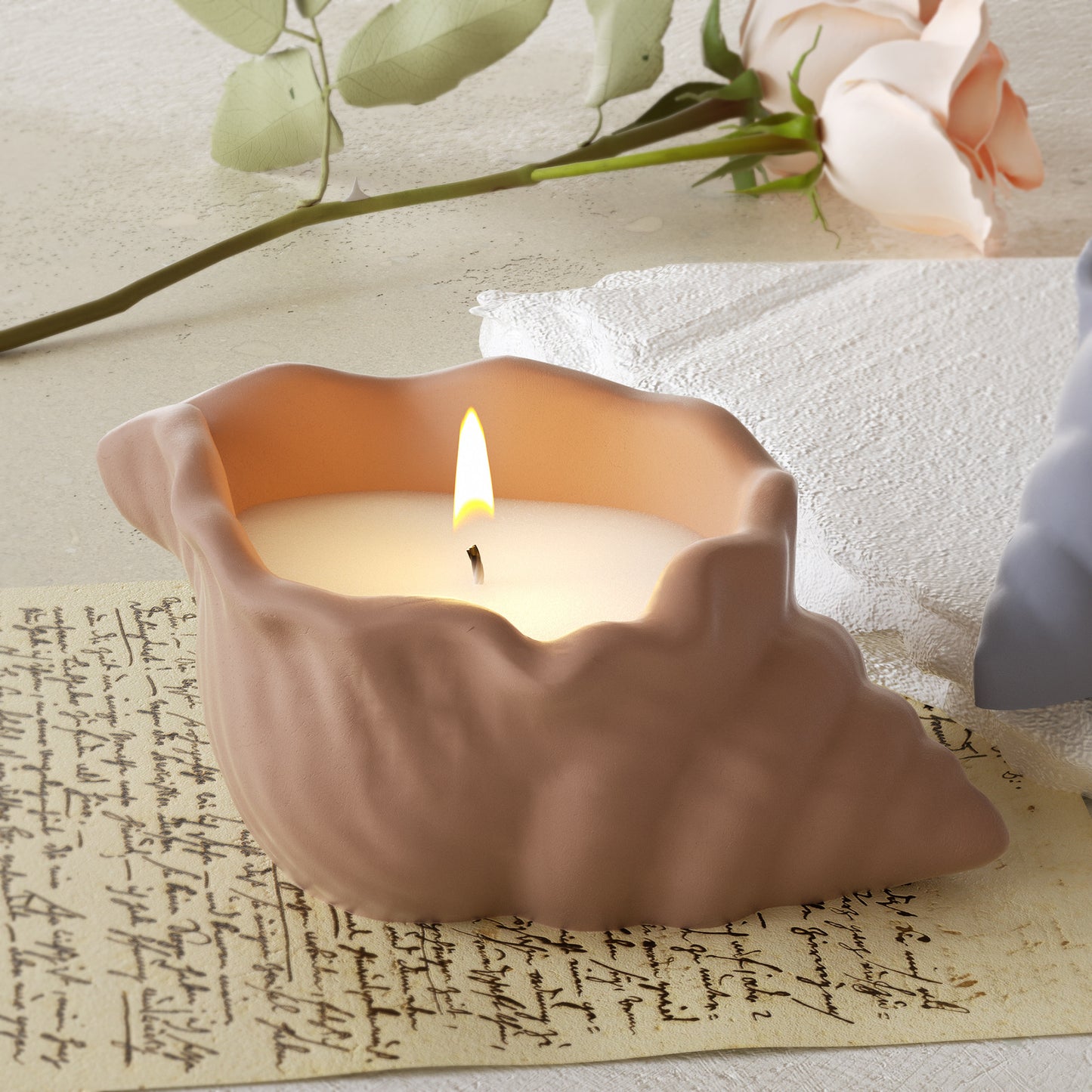 Conch Flower Pot Silicone Mold for Candle & Resin Crafts