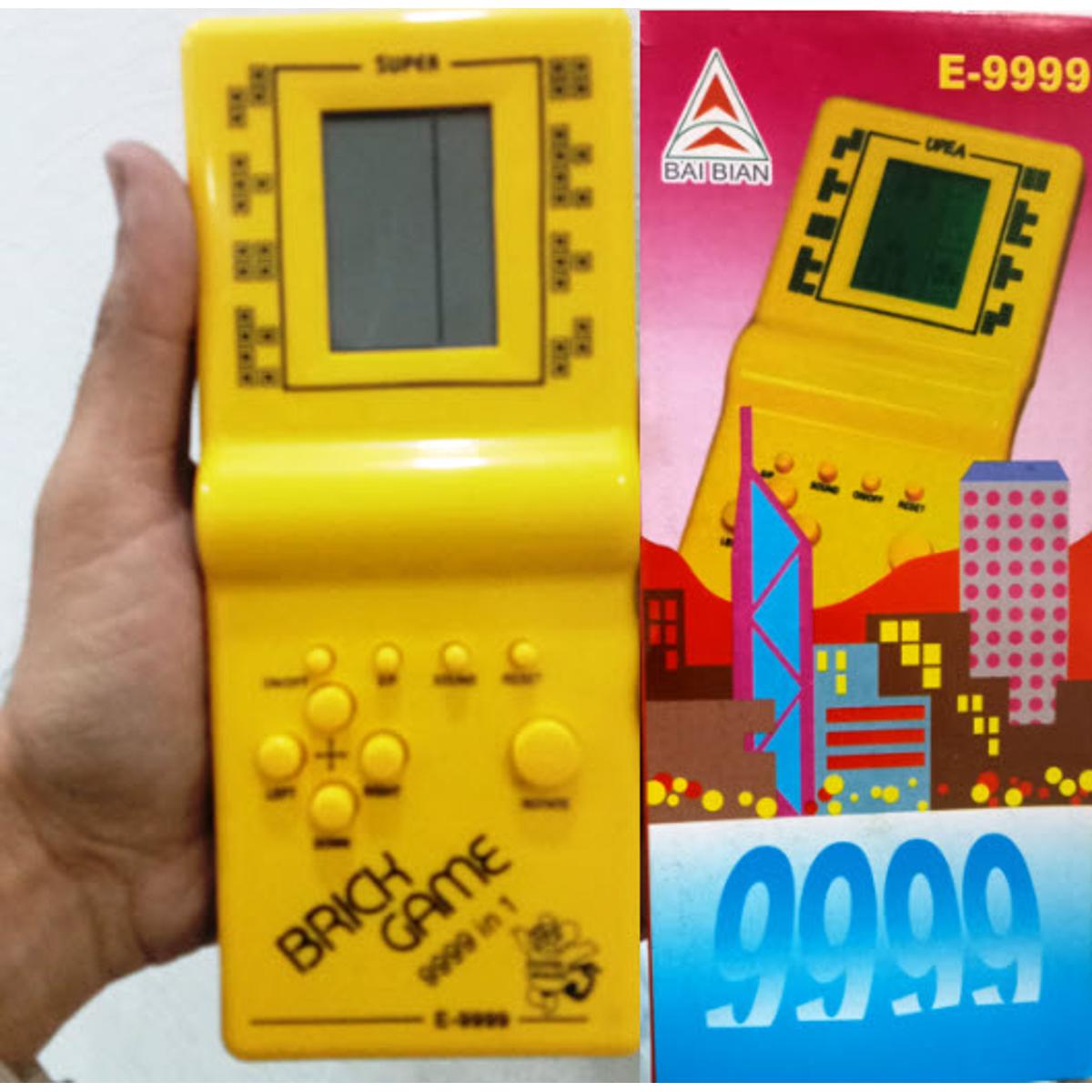 Brick Game for Kids, Boys and Girls Brick Game 9999 in 1 Portable Brick game Video Game