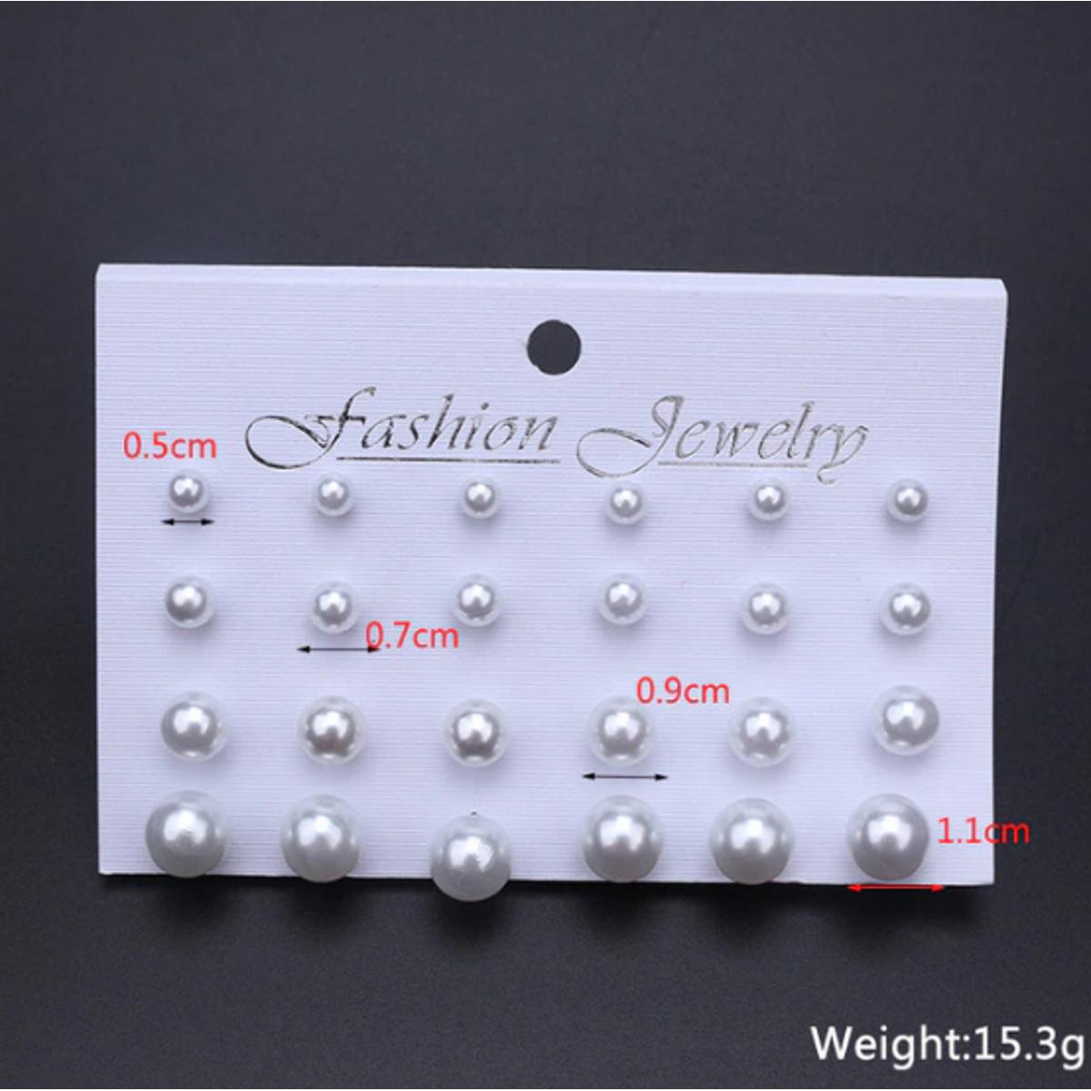 Set Pairs Pearl Earrings Tassel Drop girls of 12 for Girls Beautiful Fashion Jewelry Accessory for Women and Girls
