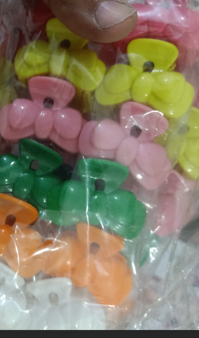 Pack of 12 Small Hair Katchers for Girls Mini Clips Colorful Fashion Accessories