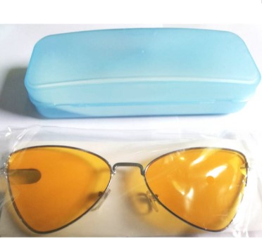 Men's Yellow Lens Sunglasses Trendy Fashion UV Protection Glasses for Men Stylish Driving & Outdoor Eyewear