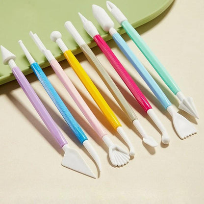 Plastic Clay Modeling Tools Set Pottery Carving Cutting Knives for DIY Sculpting Embossing & Craft