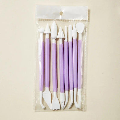 Plastic Clay Modeling Tools Set Pottery Carving Cutting Knives for DIY Sculpting Embossing & Craft