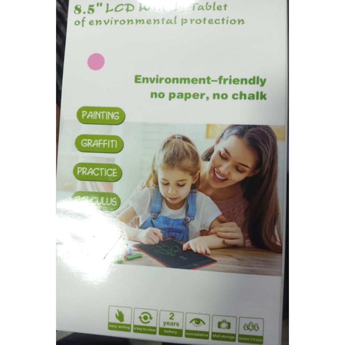8.5 Inch LCD Writing Tablet for Kids Magical Erasing Board with a Erase Button, Environment Friendly Save Paper, Paintin