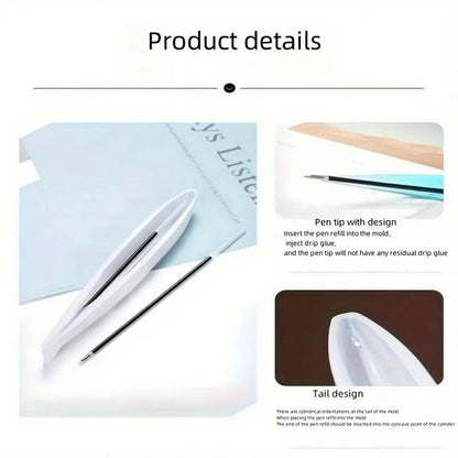 Resin Pen Silicone Mold Set of 3 Best Quality Set Includes 3 Different Styles of Pen Best for Gifting Fancy Pens DIY Crafts Wedding Pens