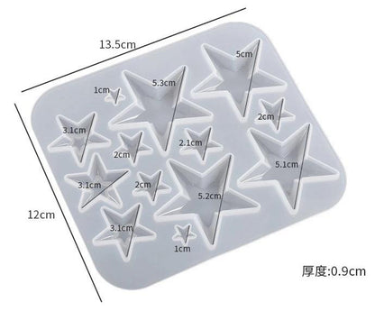 Cabochons Earring Resin Molds Simple Jewelry Silicone Molds  for Epoxy Resin Casting Jewelry Earring Pendant Key Chains