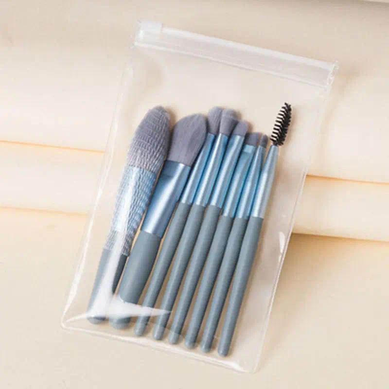 8PCS Macaron Makeup Brushes Set Eye Shadow Foundation Women Cosmetic Brush DIY Blush Powder Blending Beauty Soft Make Up Tools