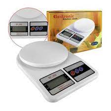 Digital Kitchen Scale SF-400 - Electronic Compact Scale weight up to 10KG - Weight Machine - Digital Weighing Scale