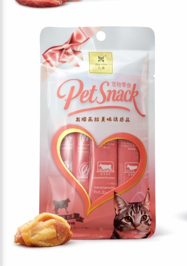 Pet Snack 5 in 1 Creamy Cat Treat Chicken Flavor 15gx5=75g