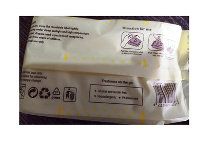 60 Pet Wipes Pack by Pet Touch, All Purpose Cleaning Wipes for Dogs and Cats Adult & Kitten