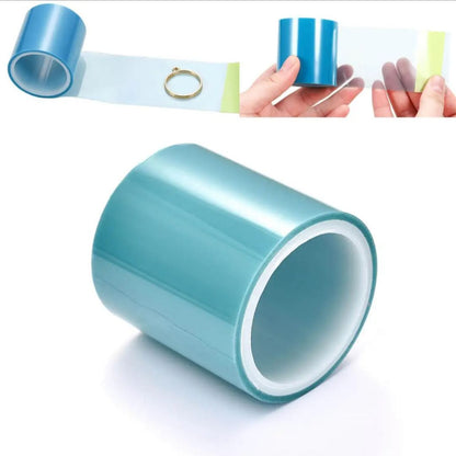 UV Tape for resin Jewellery Imported Seamless Craft Tape for UV Resin Traceless Sticky Tape Epoxy Resin Tape for DIY Jewelry Metal Frame Pendant|