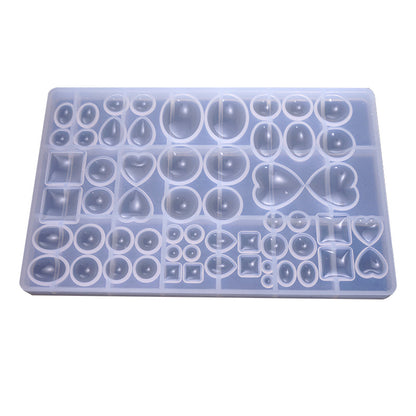 Gem Pendant DIY Crystal Drop Glue Patch Mold pendant silicone abrasive tool style size