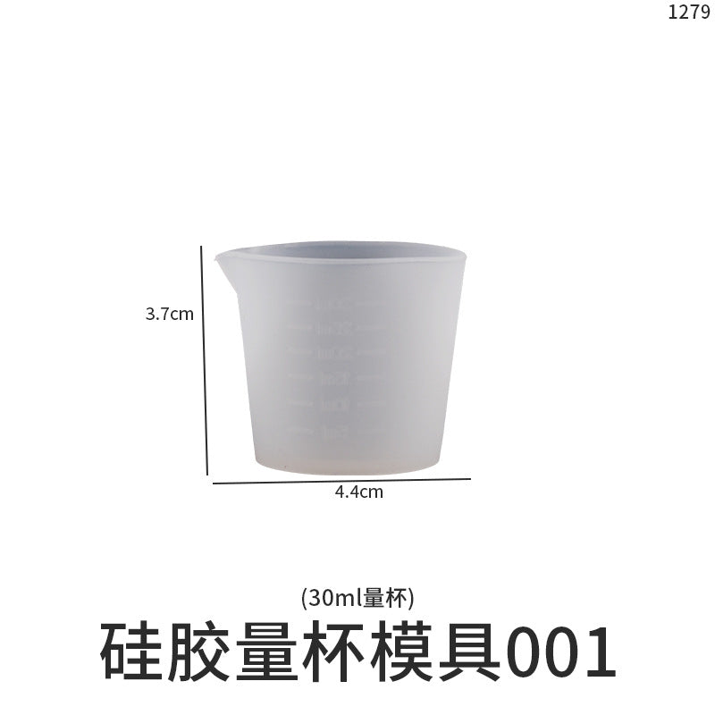 Silicone Measuring Cups for Resin Art and Craft Epoxy Resin DIY Projects Available in Different Sizes