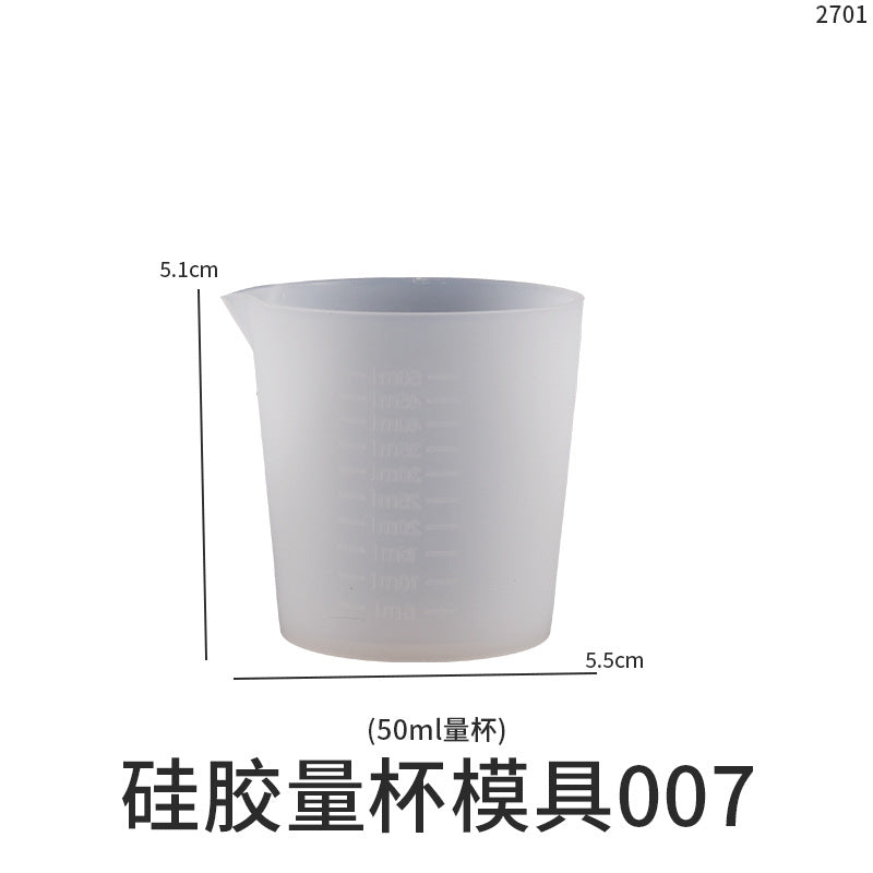Silicone Measuring Cups for Resin Art and Craft Epoxy Resin DIY Projects Available in Different Sizes
