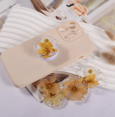 Irregular Round Love Heart 7 in 1 Pop Socket Poopy Mold Bag Mobile Phone Bracket Jewelry Silicone Molds