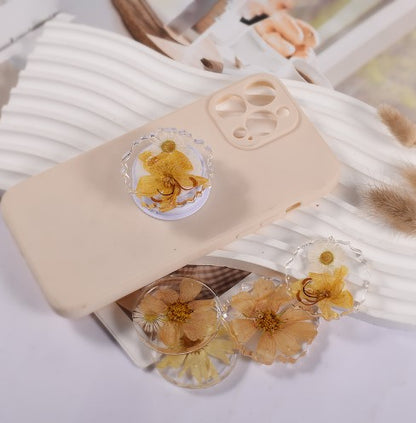 Irregular Round Love Heart 7 in 1 Pop Socket Poopy Mold Bag Mobile Phone Bracket Jewelry Silicone Molds