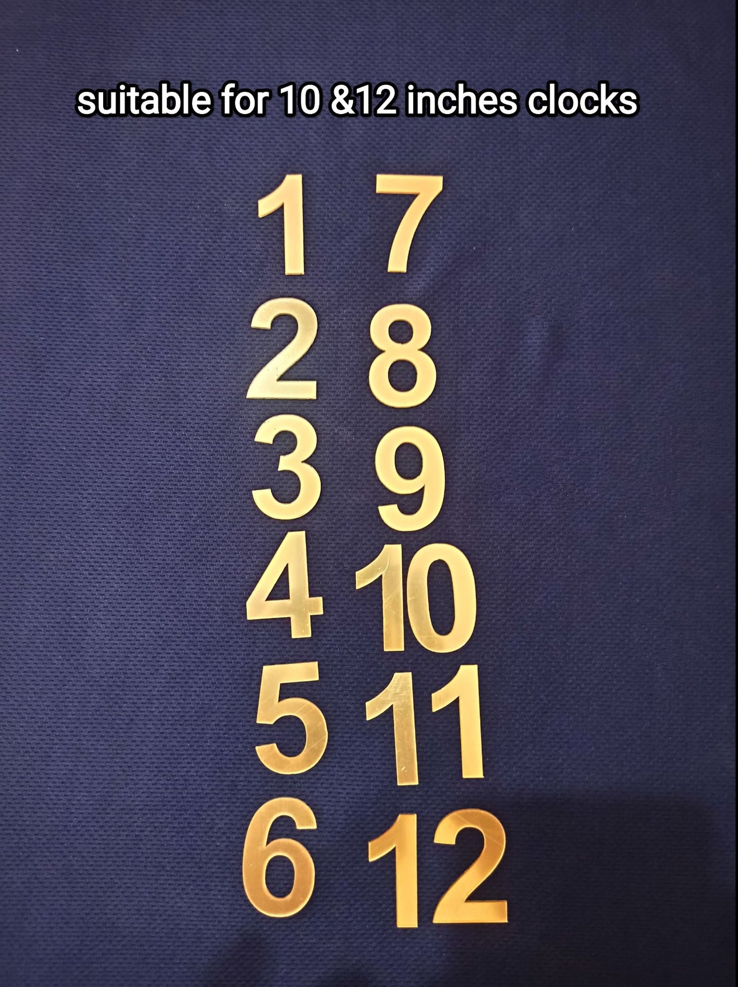 1 inches numaric resin clock numbers |golden acrylic numaric digits for resin clock | acrylic digits for resin clock|clock digits numbers  inches
