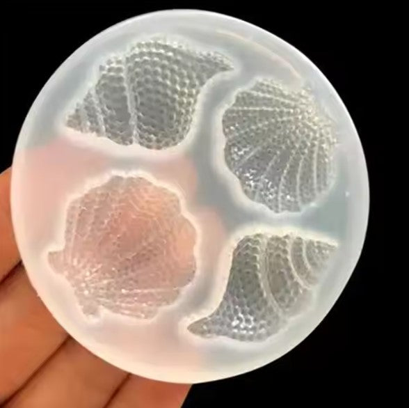 Handmade Shell & Conch Silicone Mold for Epoxy Resin Jewelry Crafts