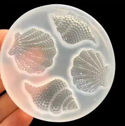 Handmade Shell & Conch Silicone Mold for Epoxy Resin Jewelry Crafts
