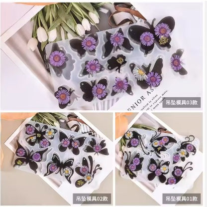 Cute Butterfly Silicone Casting Mold for Jewelry Epoxy Resin Crafts