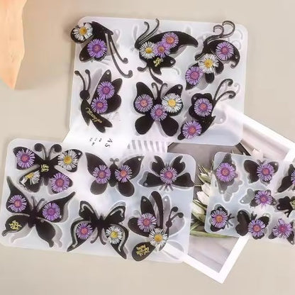 Cute Butterfly Silicone Casting Mold for Jewelry Epoxy Resin Crafts