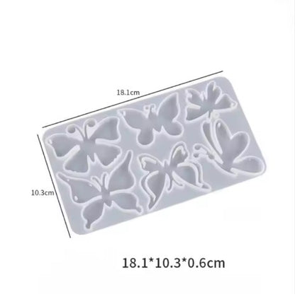 Cute Butterfly Silicone Casting Mold for Jewelry Epoxy Resin Crafts