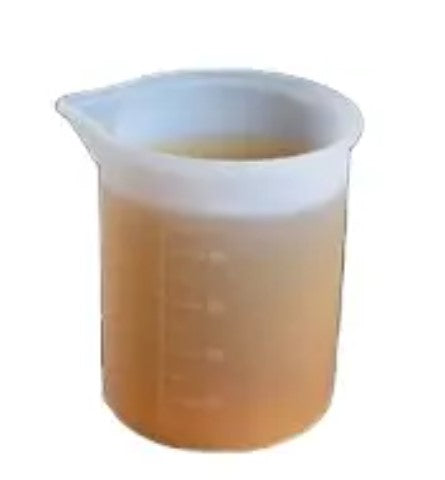 100ml Transparent Silicone Measuring Cup with Scale for Resin & Baking