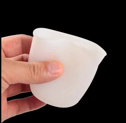 100ml Transparent Silicone Measuring Cup with Scale for Resin & Baking