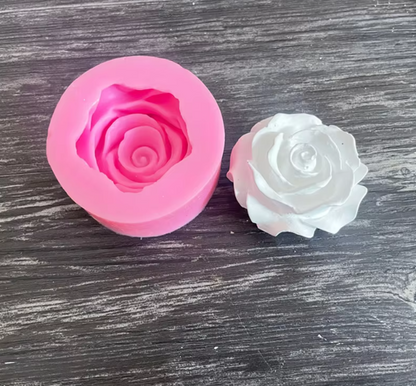 3D Rose Silicone Mold for Cake Decorating & Soap Making