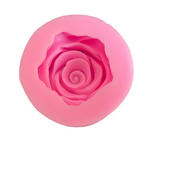 3D Rose Silicone Mold for Cake Decorating & Soap Making