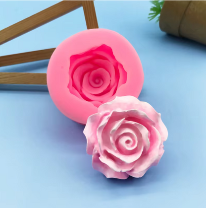 3D Rose Silicone Mold for Cake Decorating & Soap Making