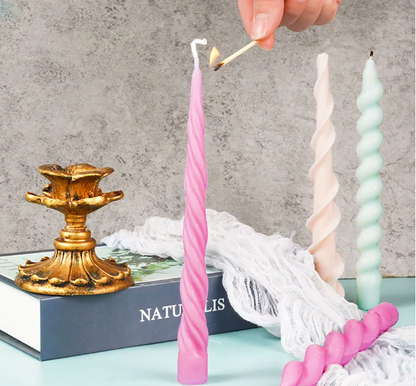 Irregular Shape Silicone Candle Mold Long Strip Design