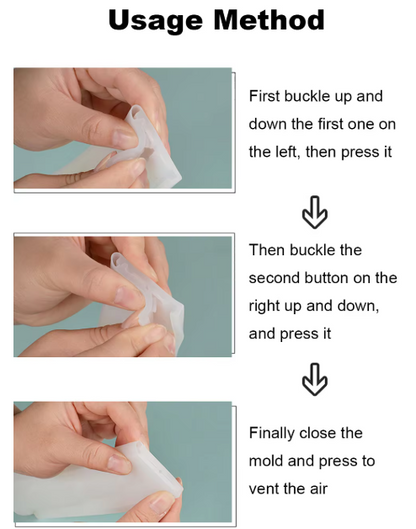 Irregular Shape Silicone Candle Mold Long Strip Design