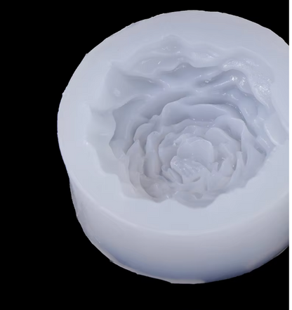 3D Peony Flower Silicone Mold for Candle Soap & Baking