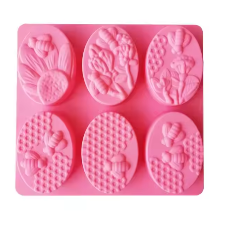 BPA Free Bee Nest Silicone Mold for Soap & Chocolate