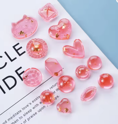 Earrings Casting Silicone Mold for UV & Epoxy Resin