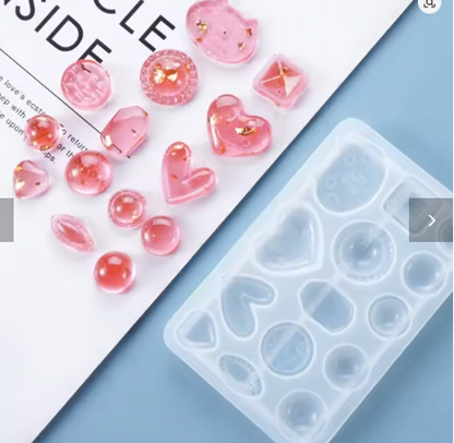 Earrings Casting Silicone Mold for UV & Epoxy Resin