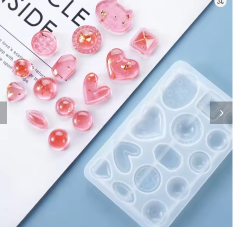 Earrings Casting Silicone Mold for UV & Epoxy Resin