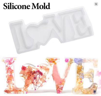 Heart Love Silicone Mold for Cake & Fondant Decoration