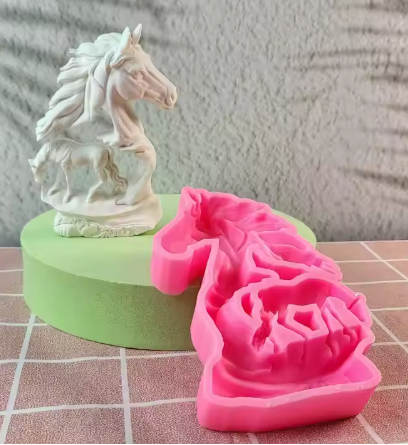 Horse Silicone Mold for Resin Casting & Decorations