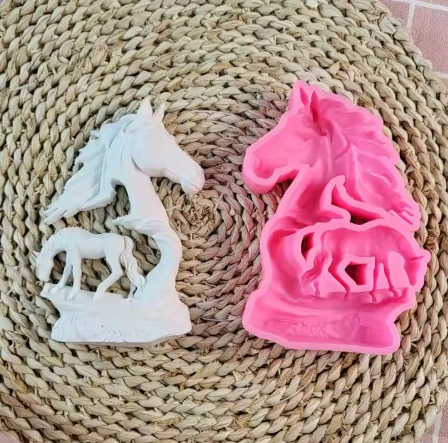 Horse Silicone Mold for Resin Casting & Decorations