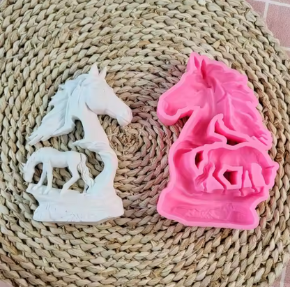Horse Silicone Mold for Resin Casting & Decorations