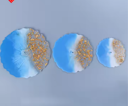 3-Layer Silicone Undulating Trays for Resin & Crafts