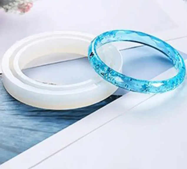 Transparent Bracelet Silicone Mold for DIY Resin Bangles