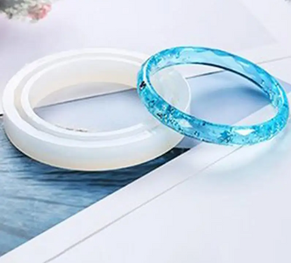 Transparent Bracelet Silicone Mold for DIY Resin Bangles