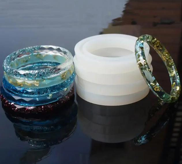 Transparent Bracelet Silicone Mold for DIY Resin Bangles