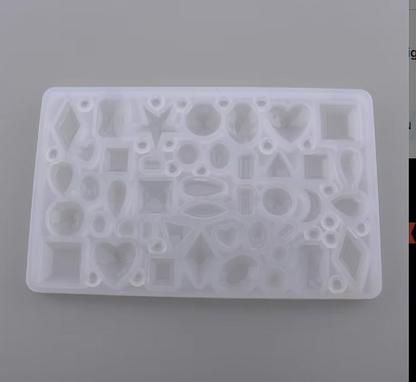 Butterfly Heart Charms Silicone Mold for DIY Jewelry