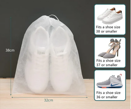 Travel Shoe Storage Bags Pack of 5