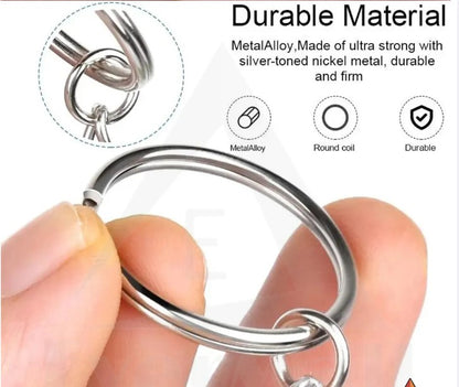 Triangle Jump Key Rings for DIY Crafts